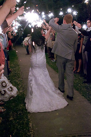 Sparkler Send Off 011
