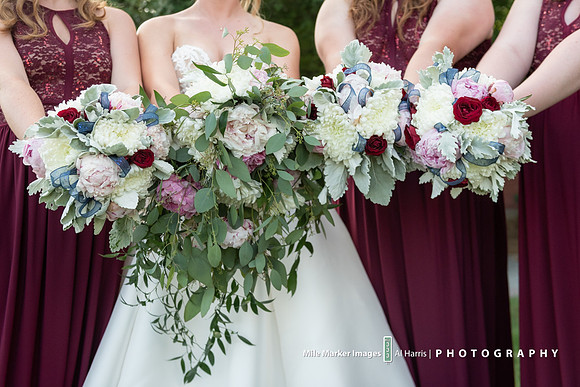 Dress, Flowers & Rings-20
